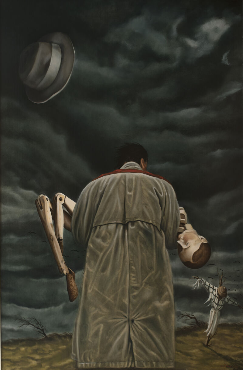 La morte di pinocchio - a Paintings by Carlo Piterà